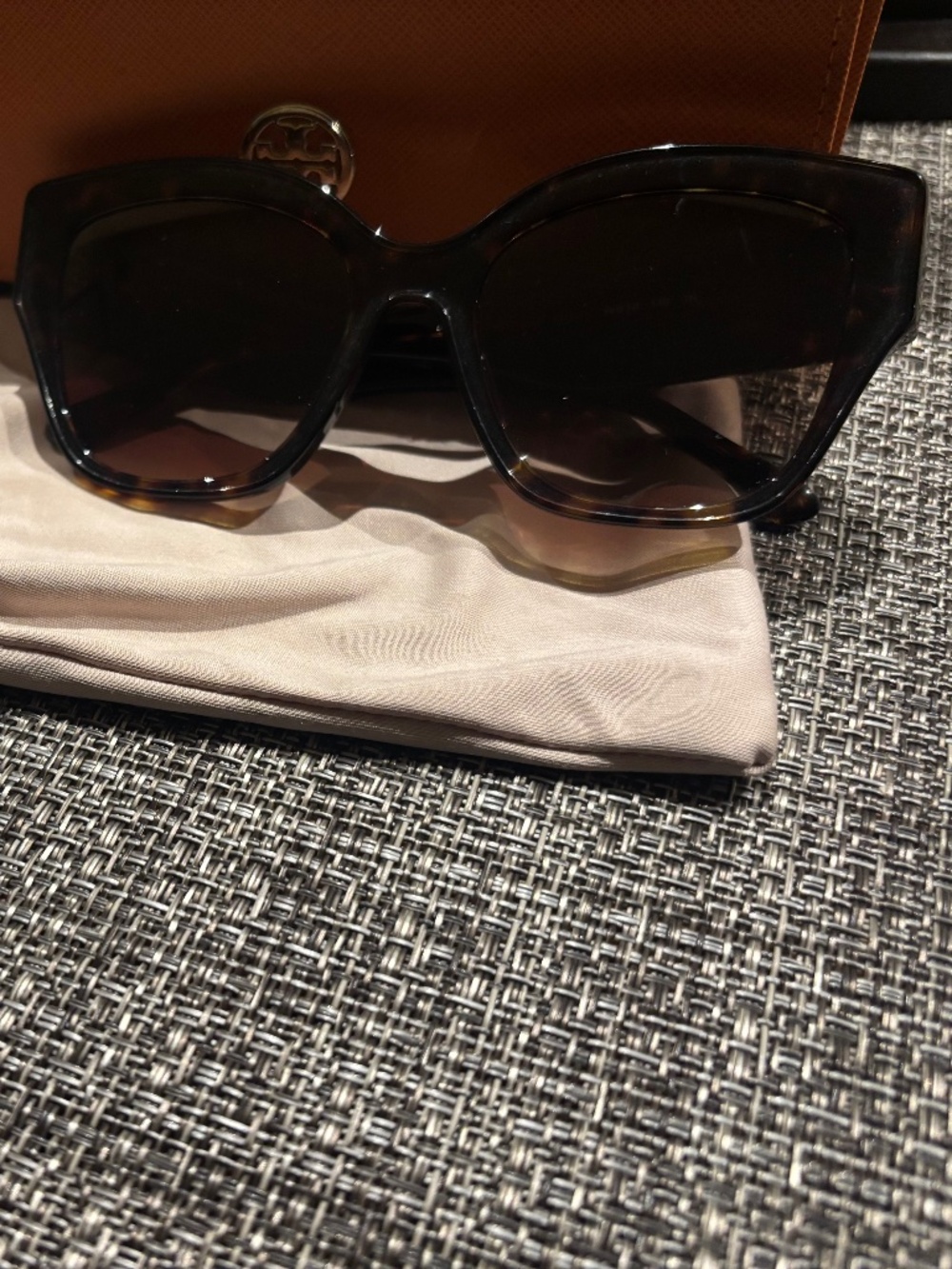 Tory Burch Tortoise Brown Sunglasses
